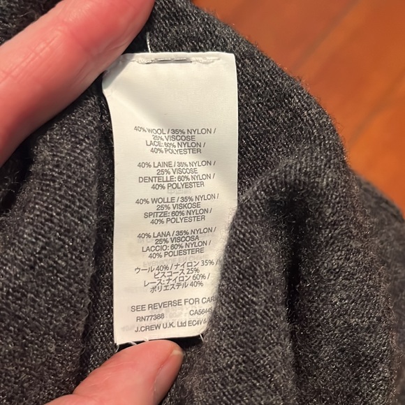 Women’s J. Crew Domain Sleeve Sweater, size Large - Picture 6 of 6